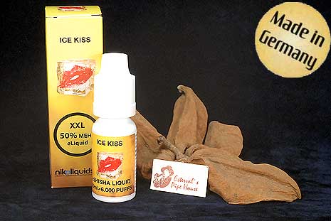 Niko Liquids E-Shisha "Gelb" Ice Kiss 15ml